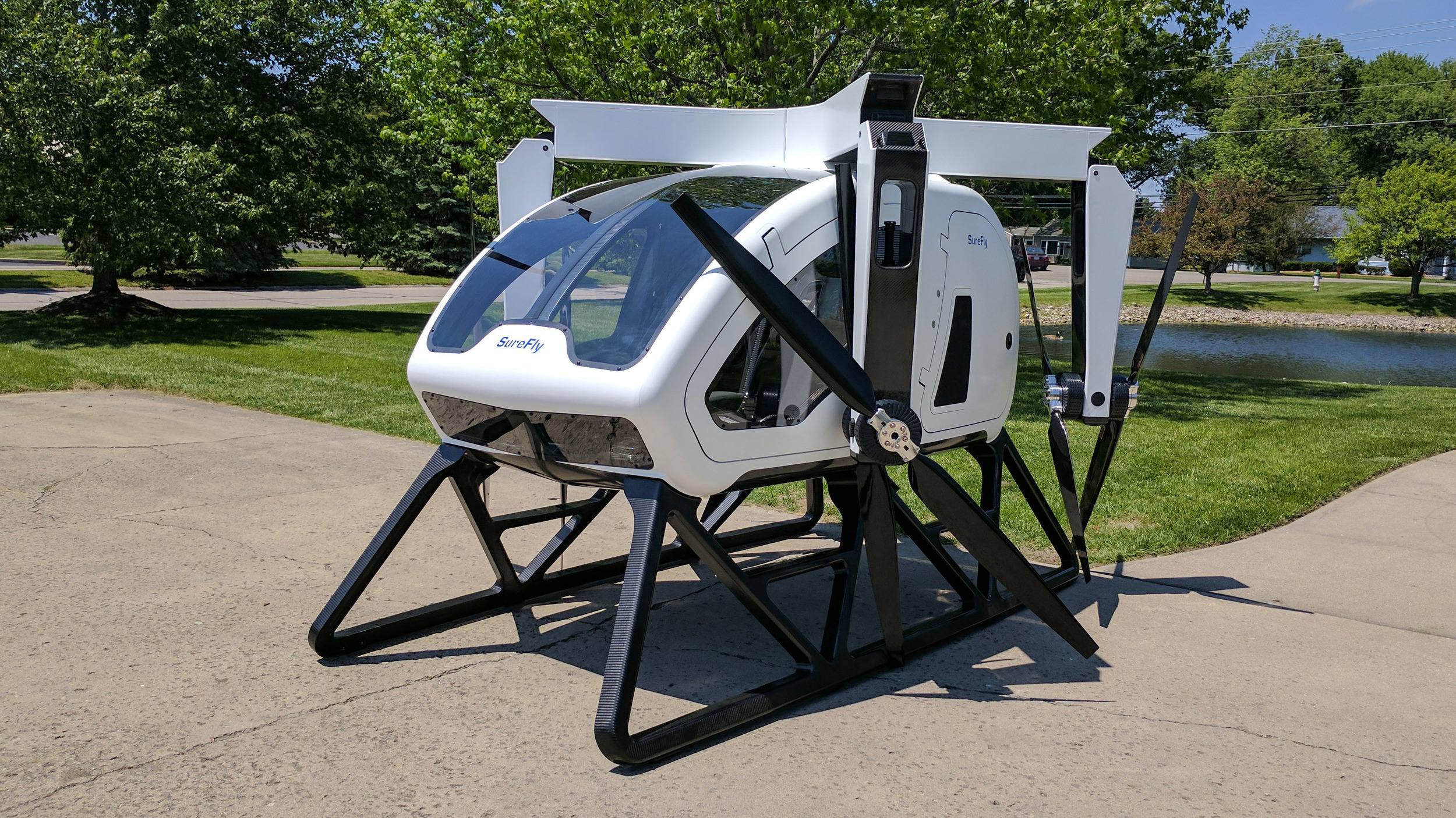 surefly hybrid air taxi 10 1