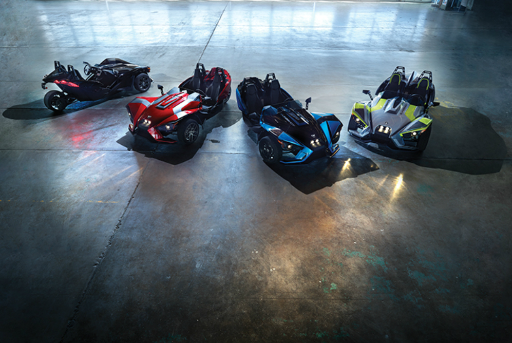 The 2018 Polaris Slingshot lineup