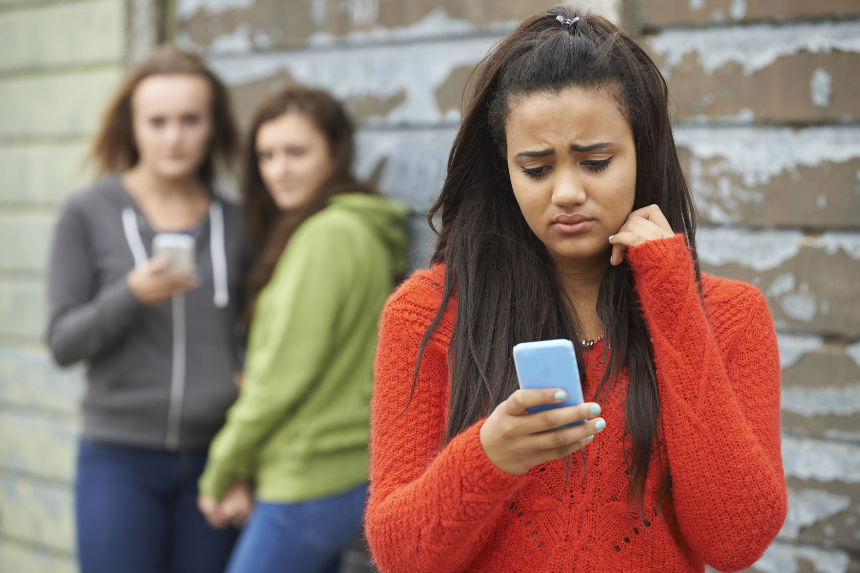 cyberbullying statistics 2017 ditch the label 45009248  teenage girl being bullied by text message