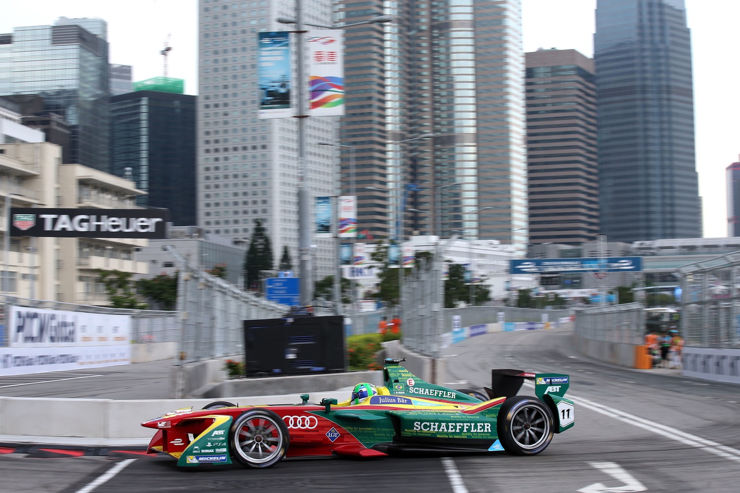 Audi Abt Schaeffler Formula E race car