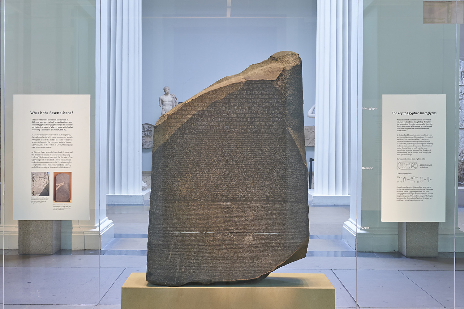 3d scan rosetta stone in situ