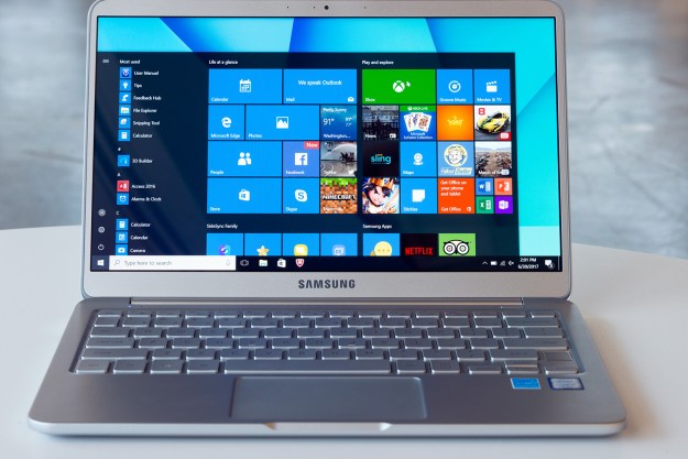 Samsung Notebook 9 screen