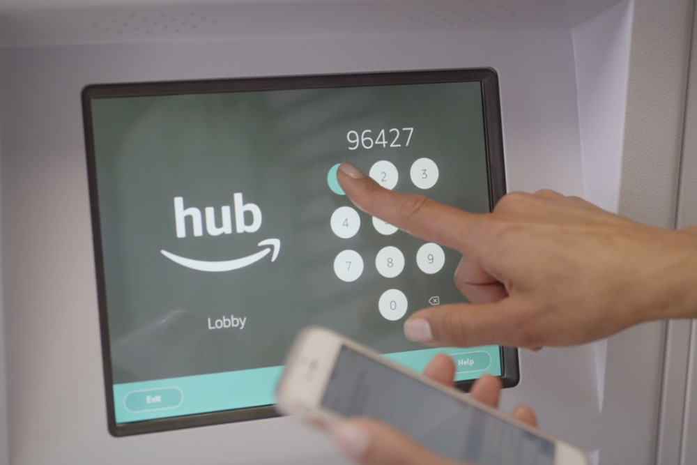 amazon hub apartment mail delivery