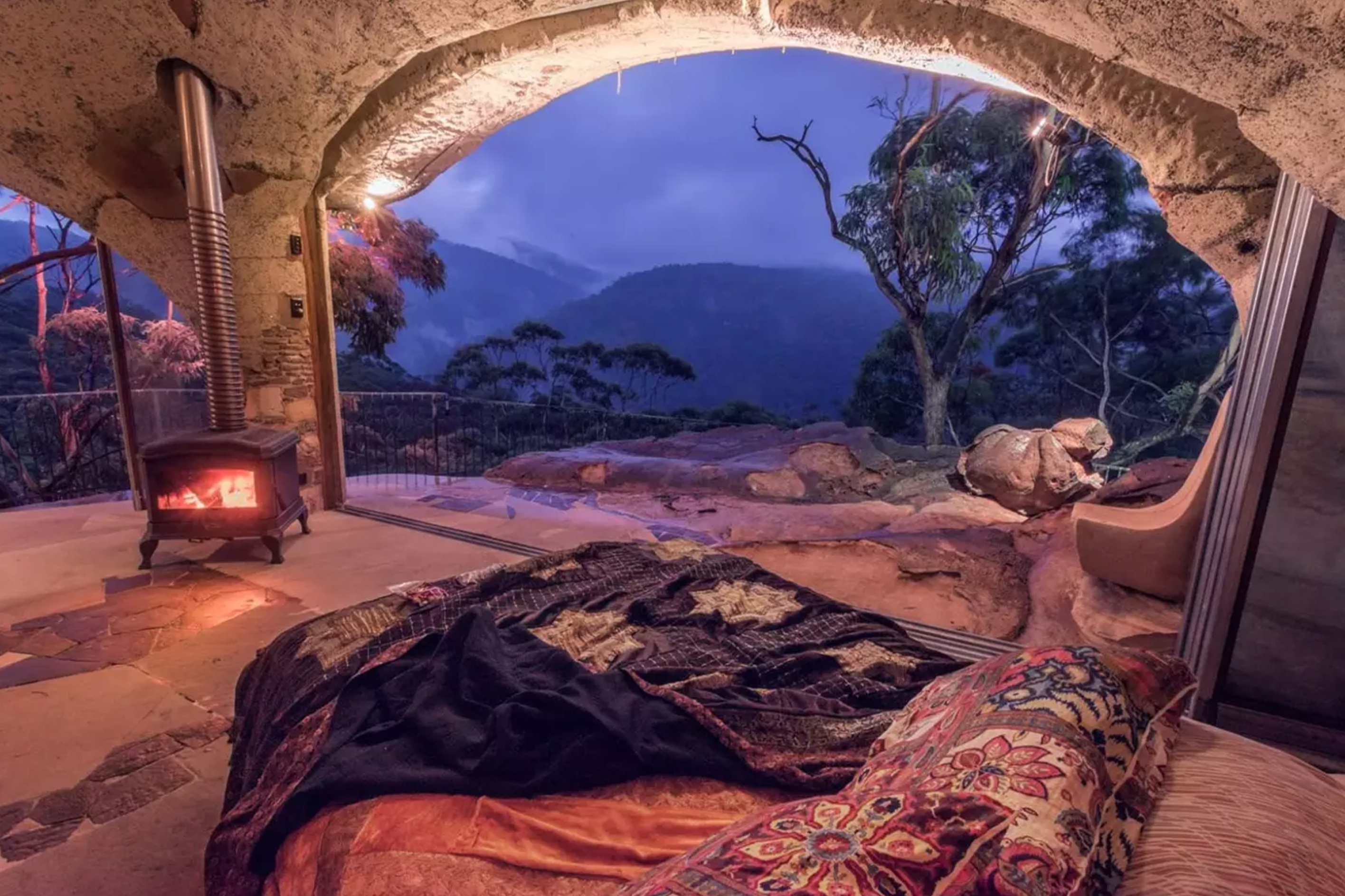 enchanted cave airbnb