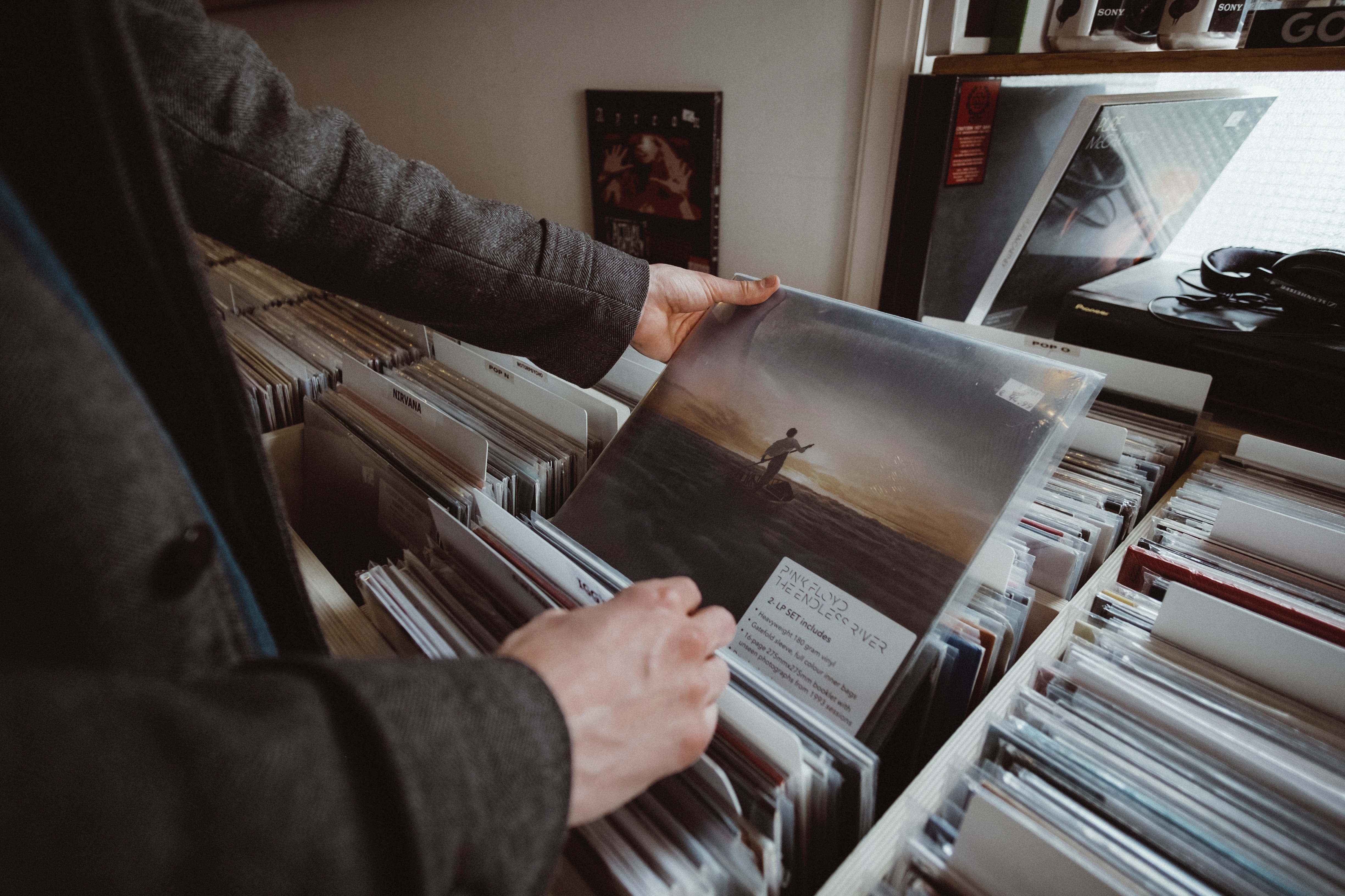 top tech stories vinyl store