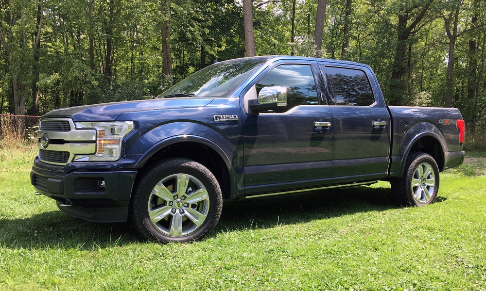 2018 Ford F 150 review front side