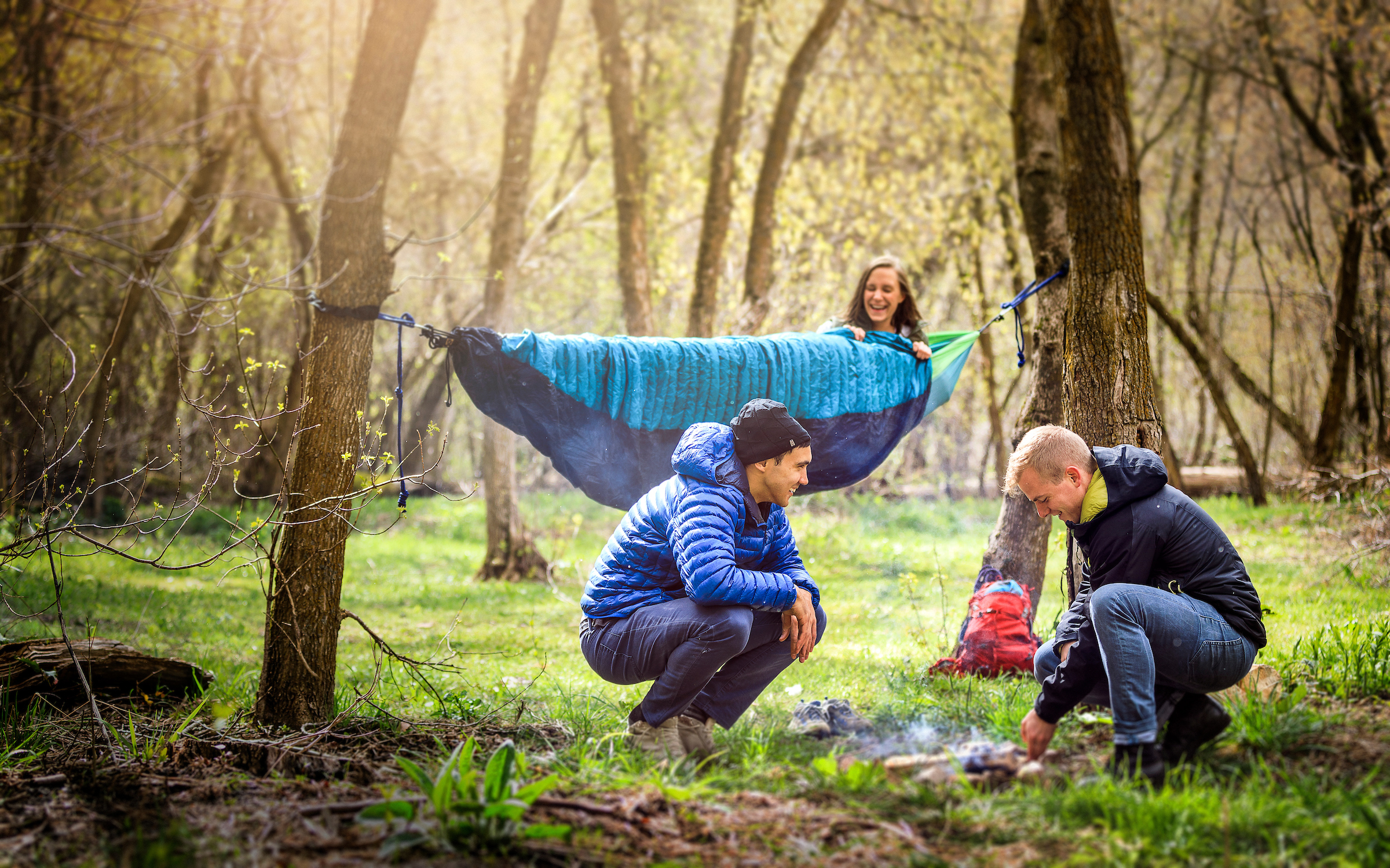 Shel hammock shelter