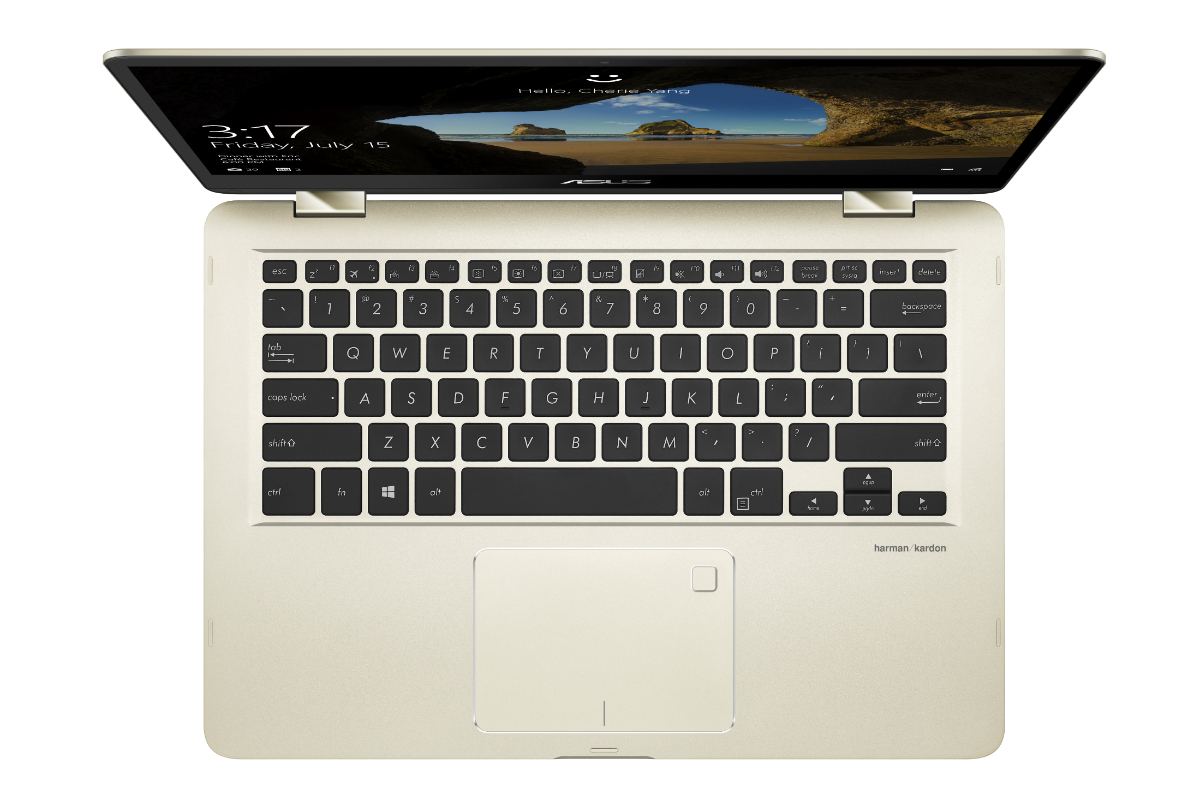 asus zenbook ifa 2017 news flip 14 ux461 product photo  1c icicle gold 09