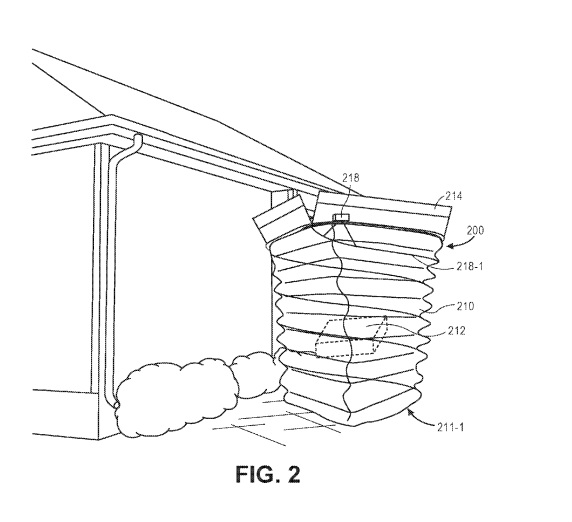 amazon drone delivery chute  2