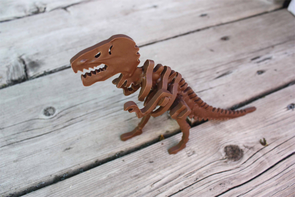 chocolate construction t rex 2