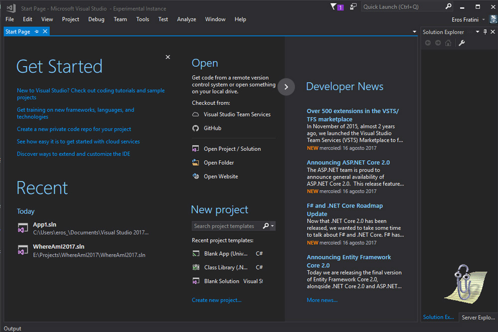 clippy microsoft visual studio extension clippvs