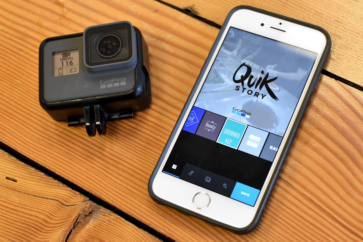 GoPro Quik QuikStories App