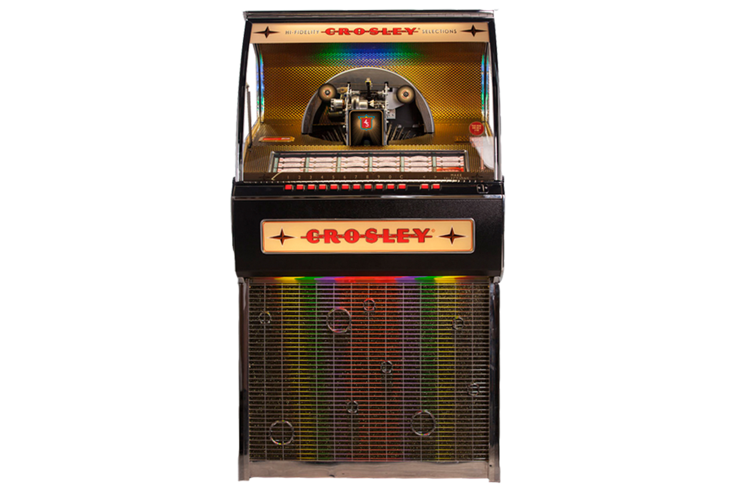 crosley radio vinyl rocket jukebox front