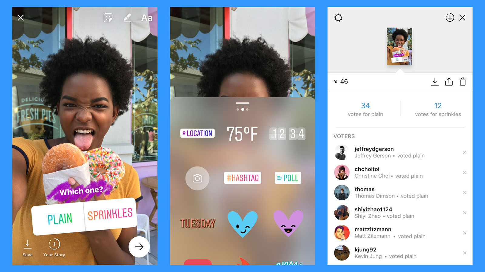 instagram stories adds poll color picker instagramstoriespolls