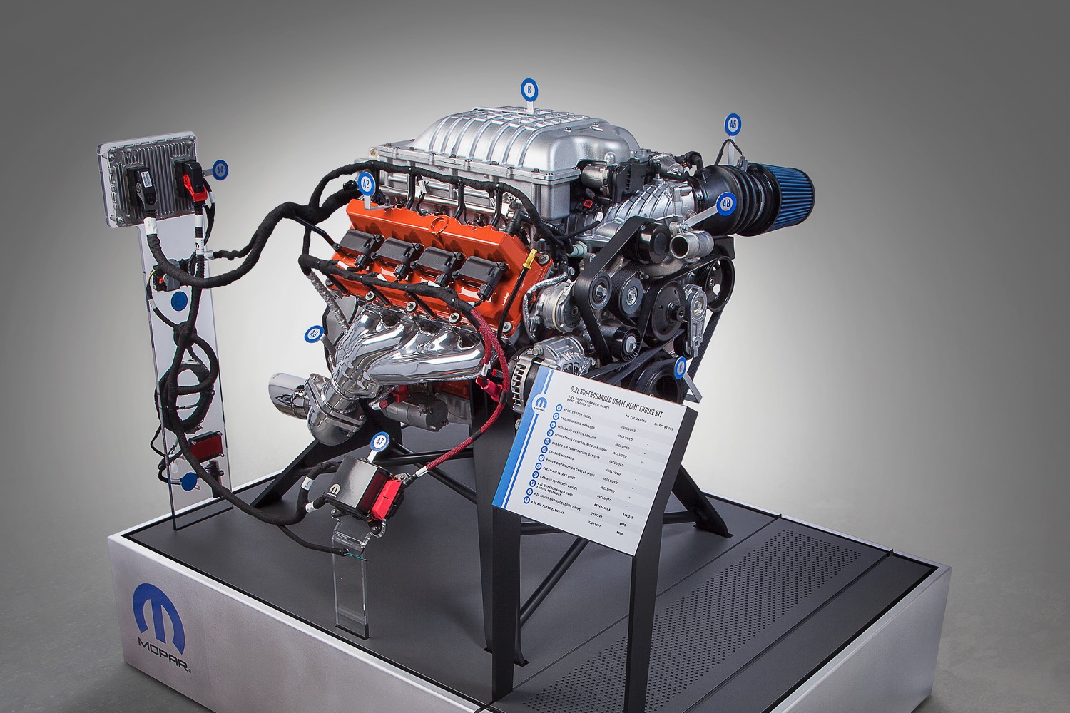 "Hellcrate" Hellcat Hemi crate engine