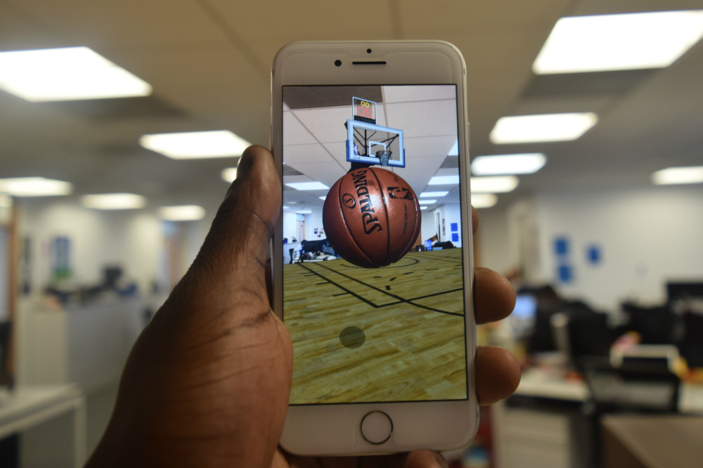 nba augmented reality iphone news ar 2