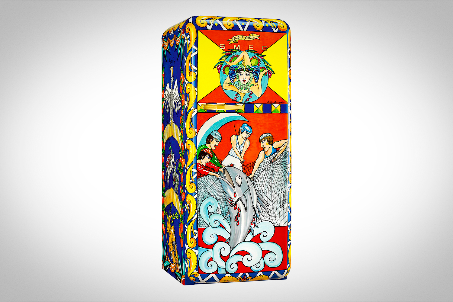 smeg and dolce gabbana collaborate on 34k fridges  50k 068