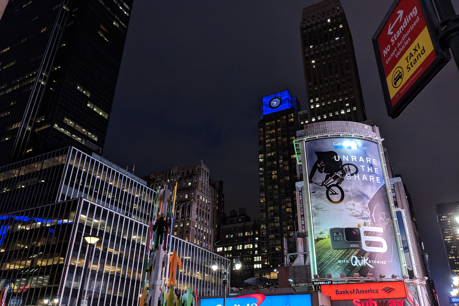 google pixel 2 review camera samples city night