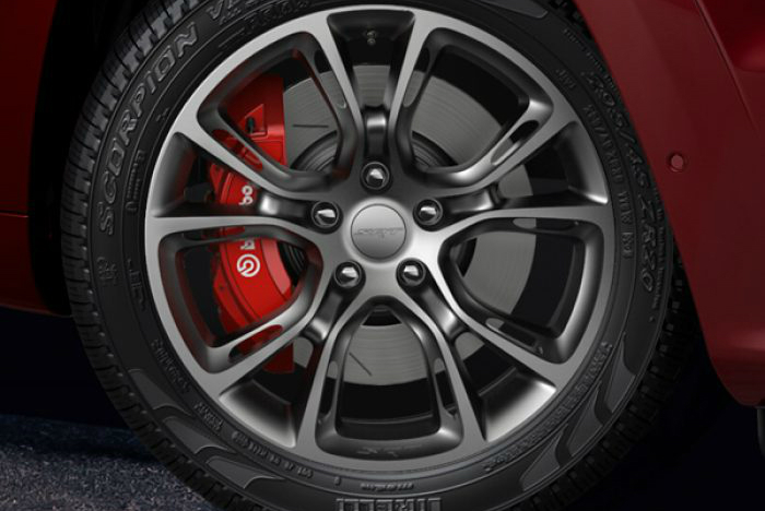 2018 Jeep Grand Cherokee SRT Brembo Brake System