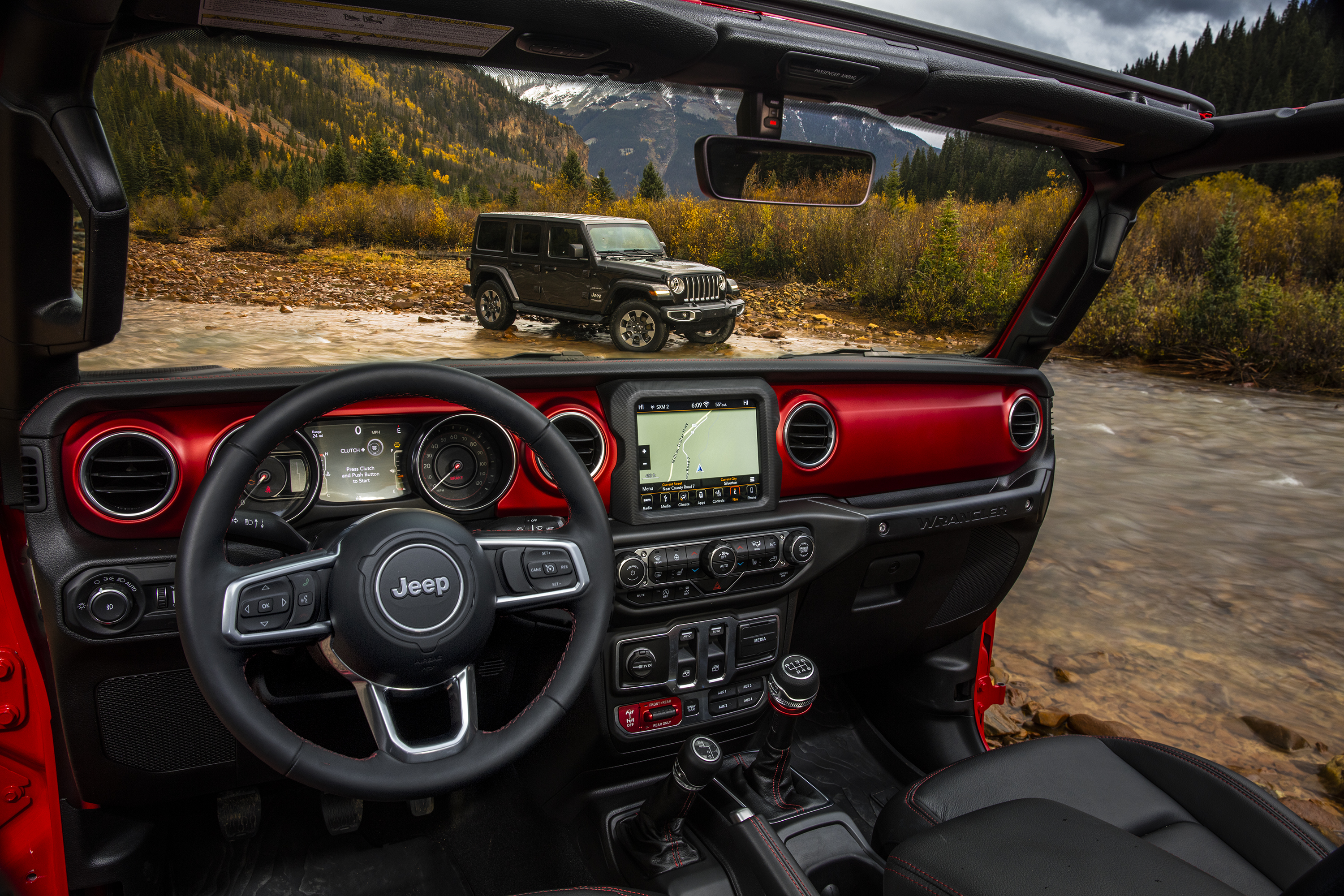 All-new 2018 Jeep Wrangler Sahara (top) and All-new 2018 Jeep Wrangler Rubicon (bottom)