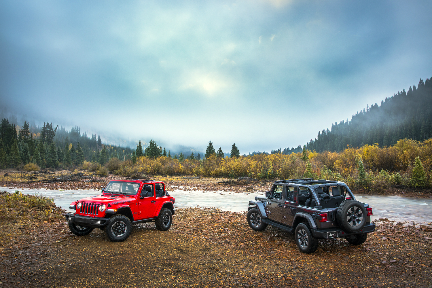 2018 Jeep Wrangler JL Rubicon and Sahara