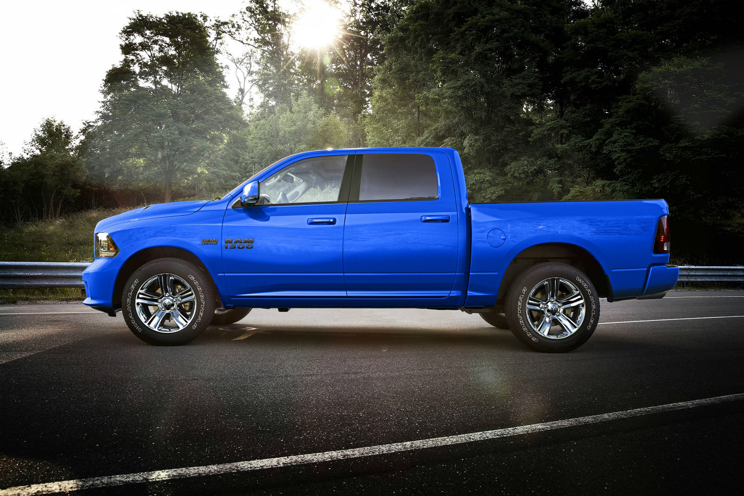 2018 RAM 1500 Hydro Blue Sport