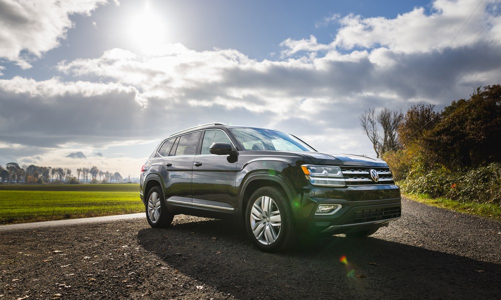 2018 VW Atlas angle