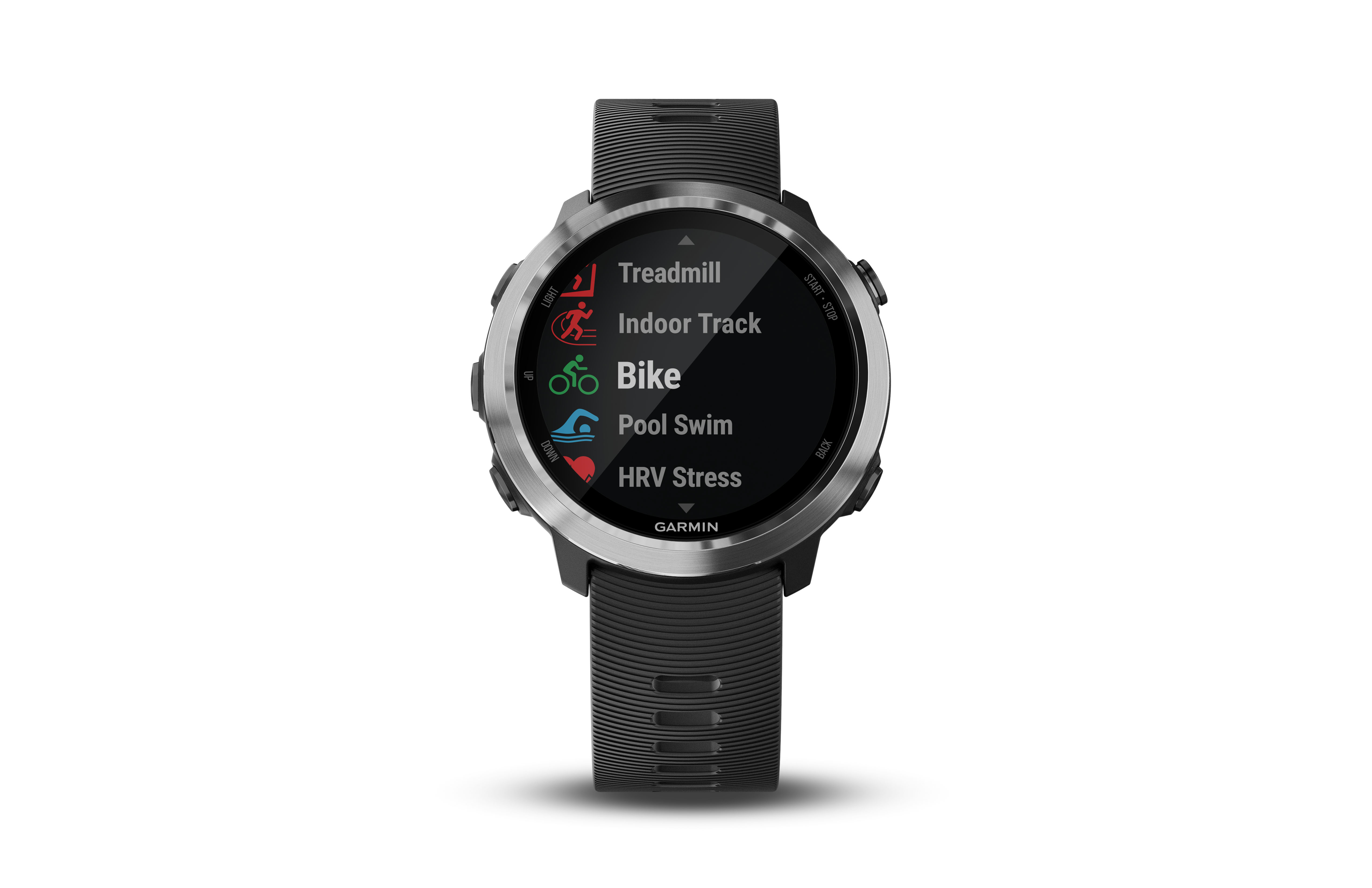 garmin forerunner 645 music smartwatch black sports profiles