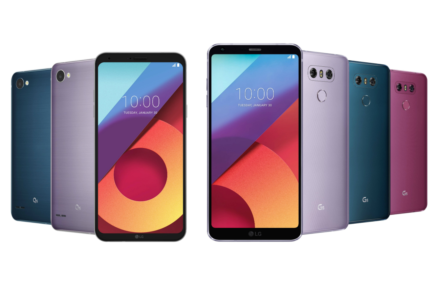 lg g6 q6 new colors news