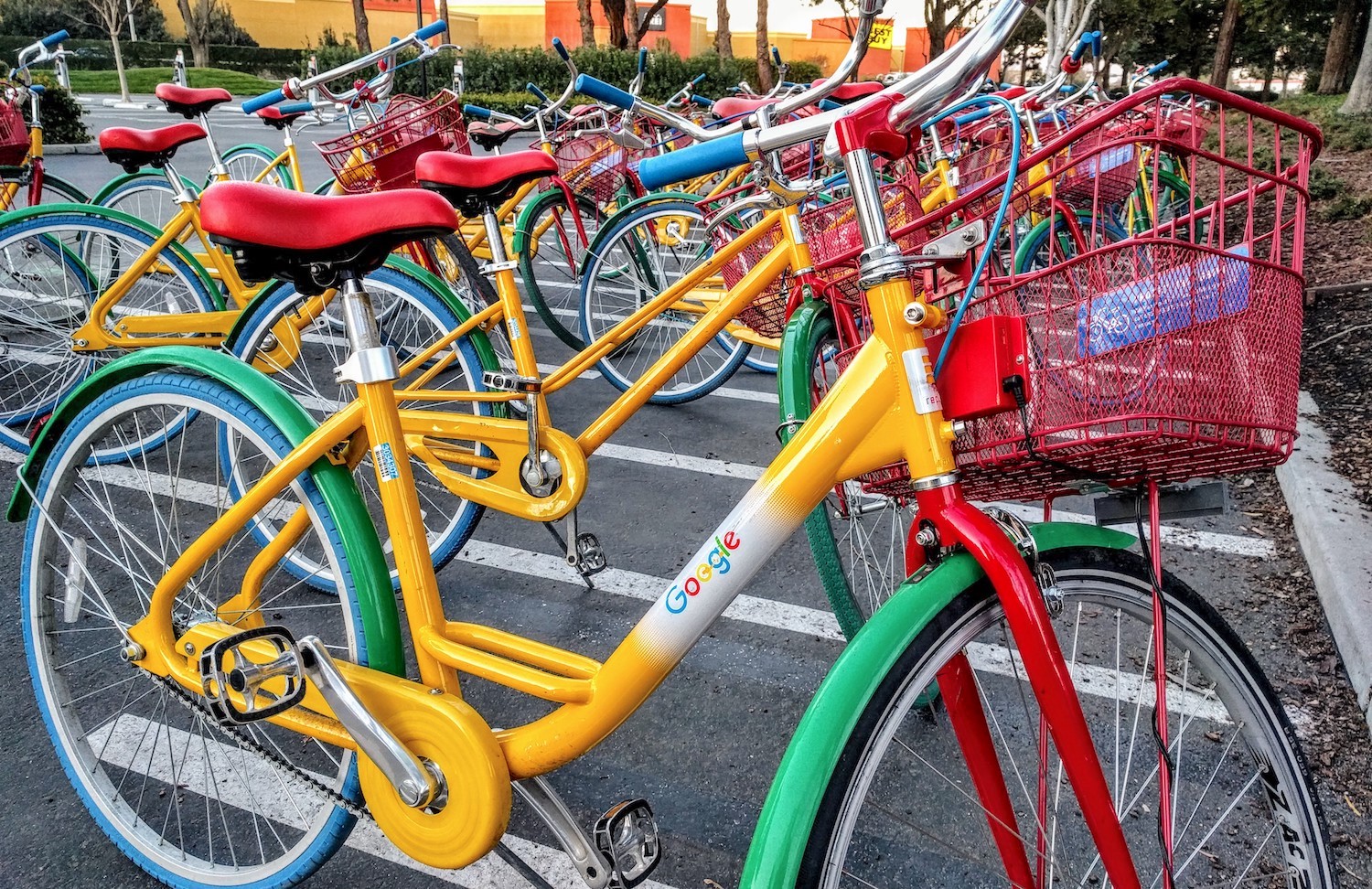 google bike sharing scheme mountain view bikes