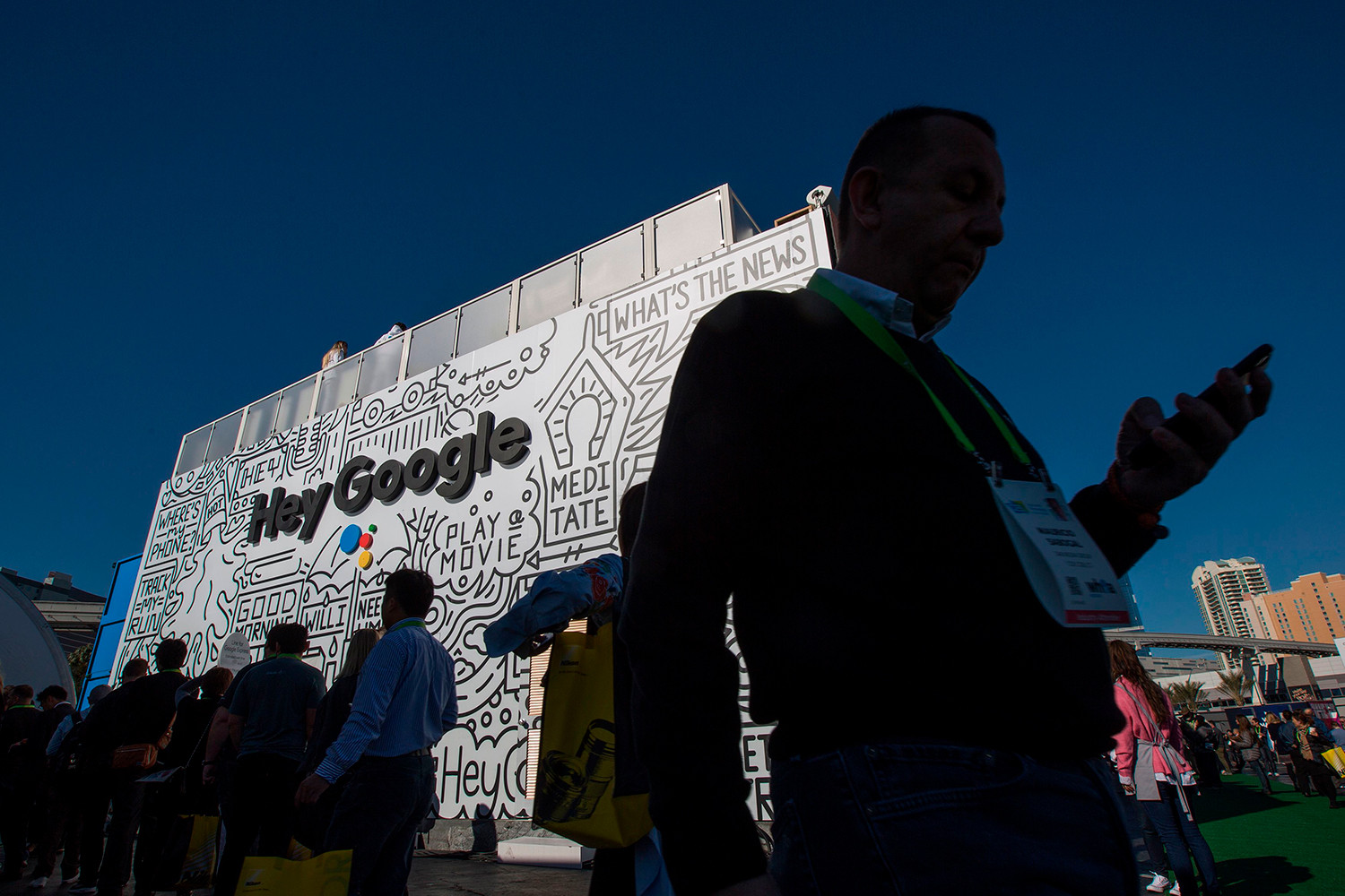 Google Booth CES 2018