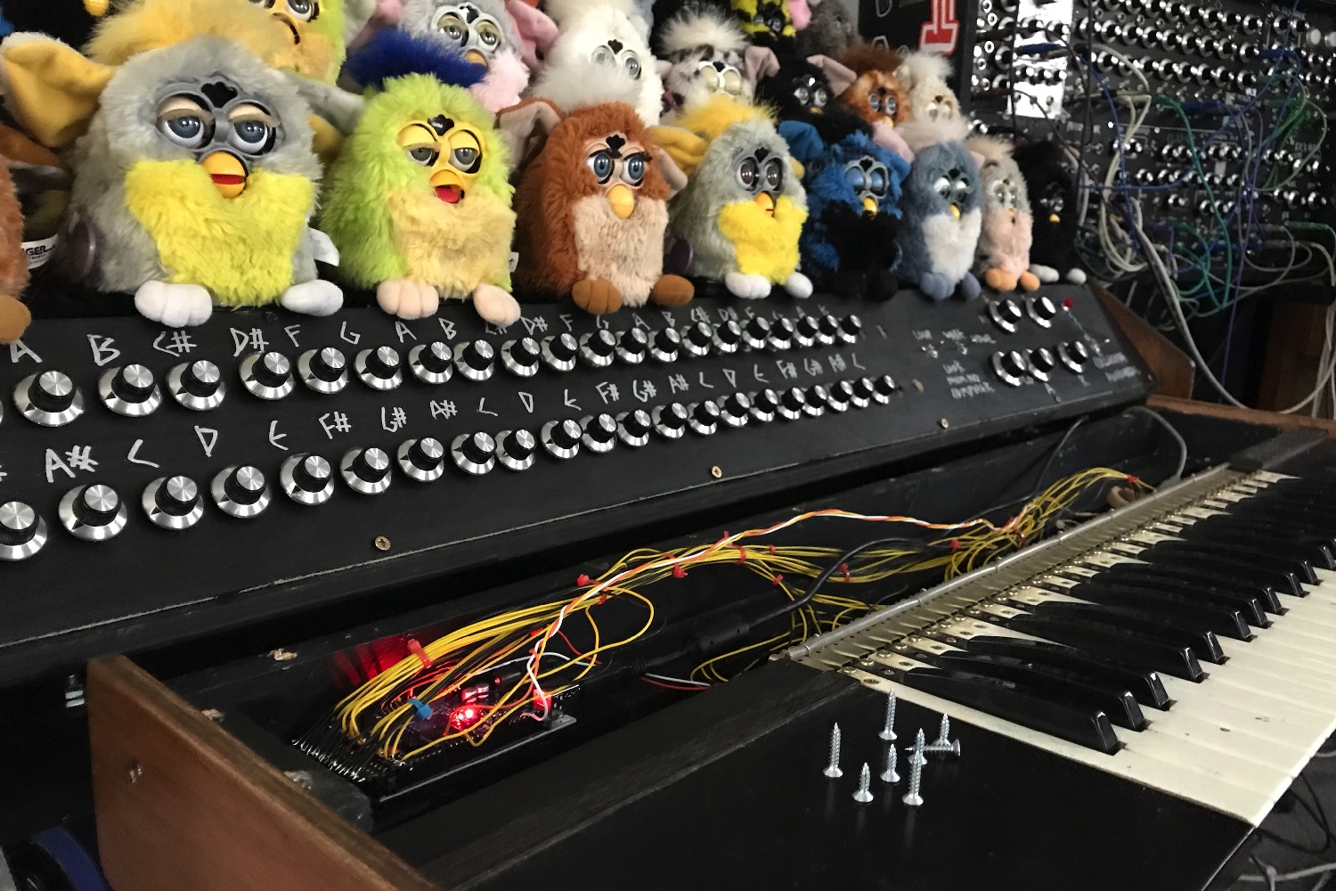 furbies organ weird instrument furby 5