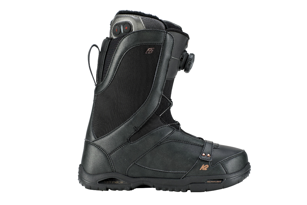 k2 heated snowboard boots maysis and sapera heat4