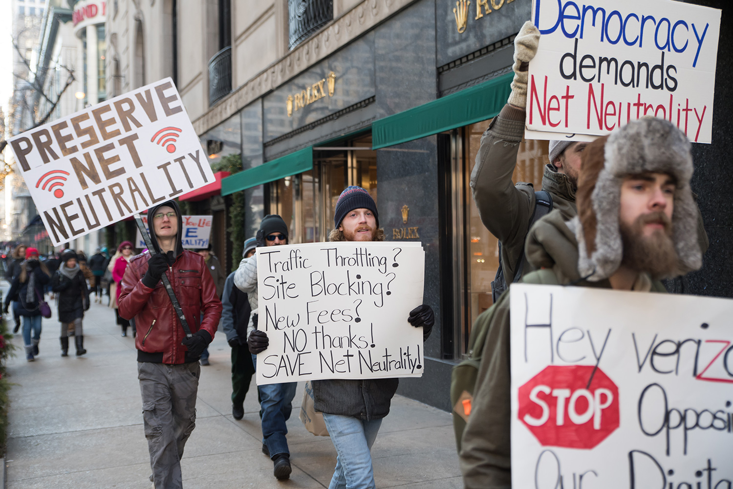 net neutrality protest