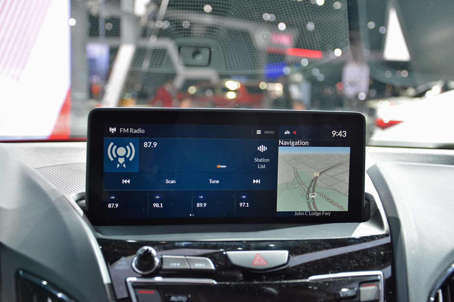 acura true touchpad infotainment system review rg rdx prototype 5