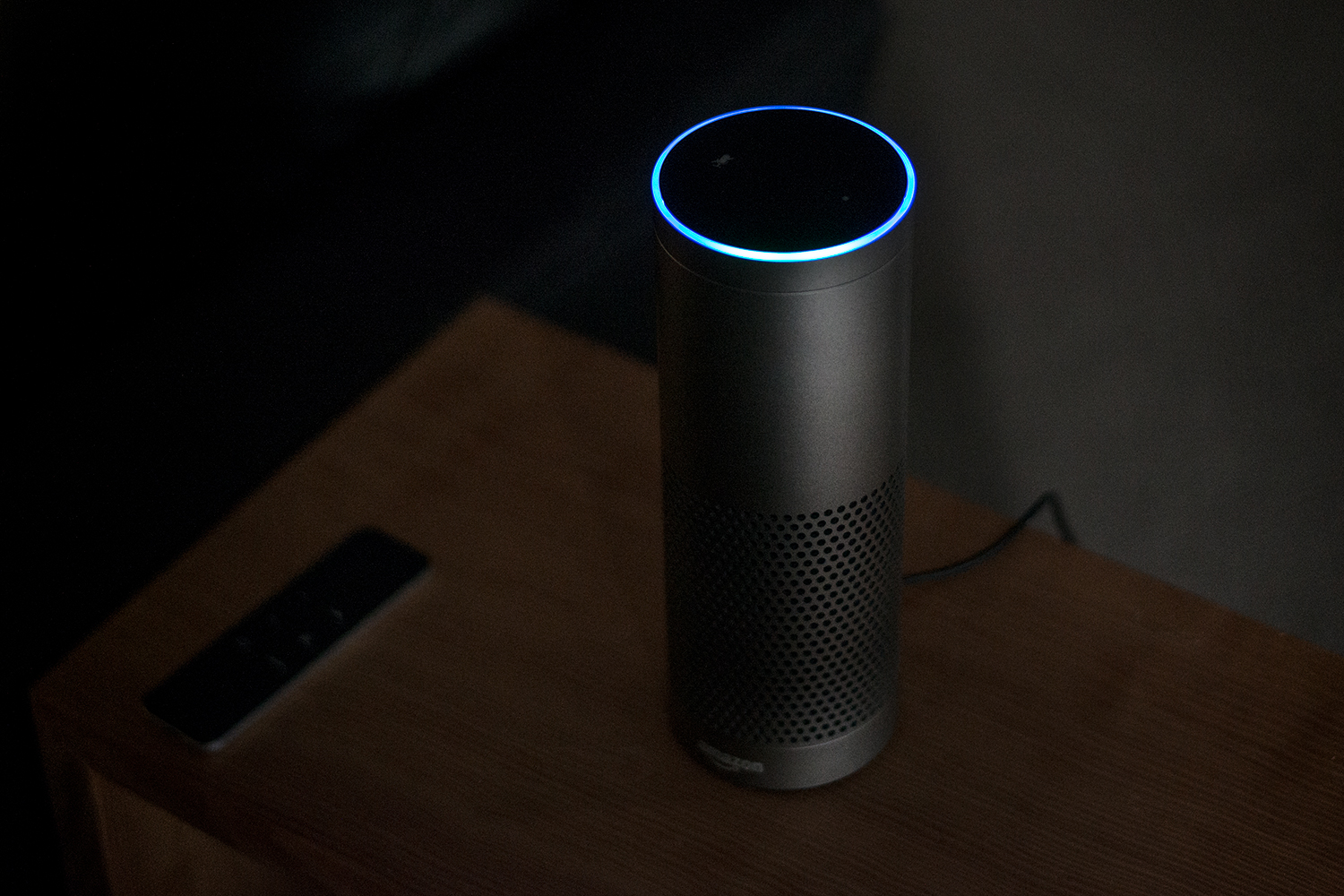 amazon echo in the dark