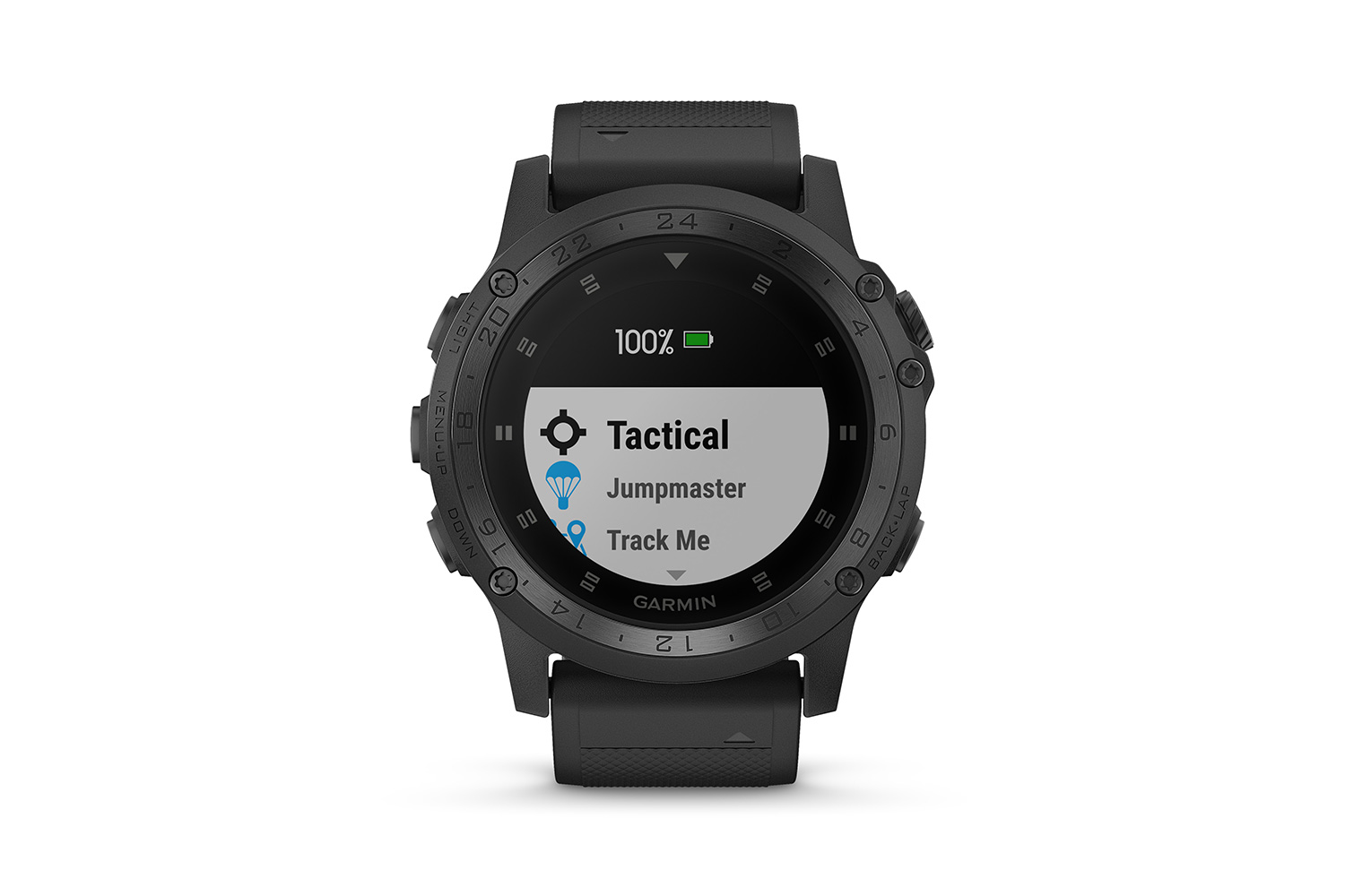 garmin tactix charlie front apps