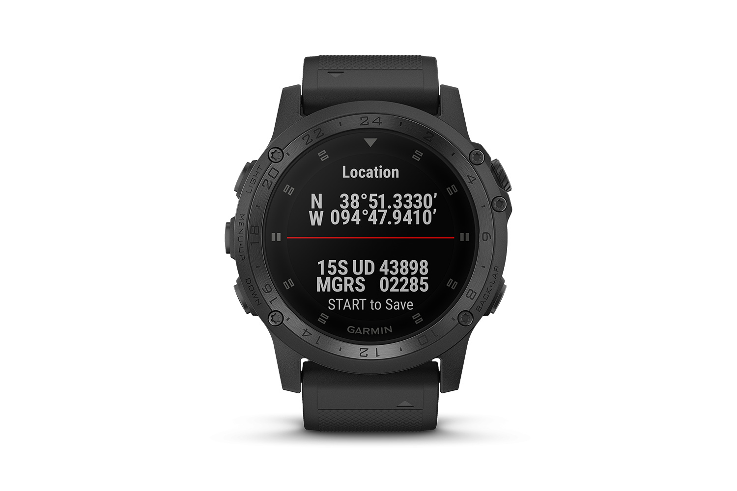 garmin tactix charlie front gps