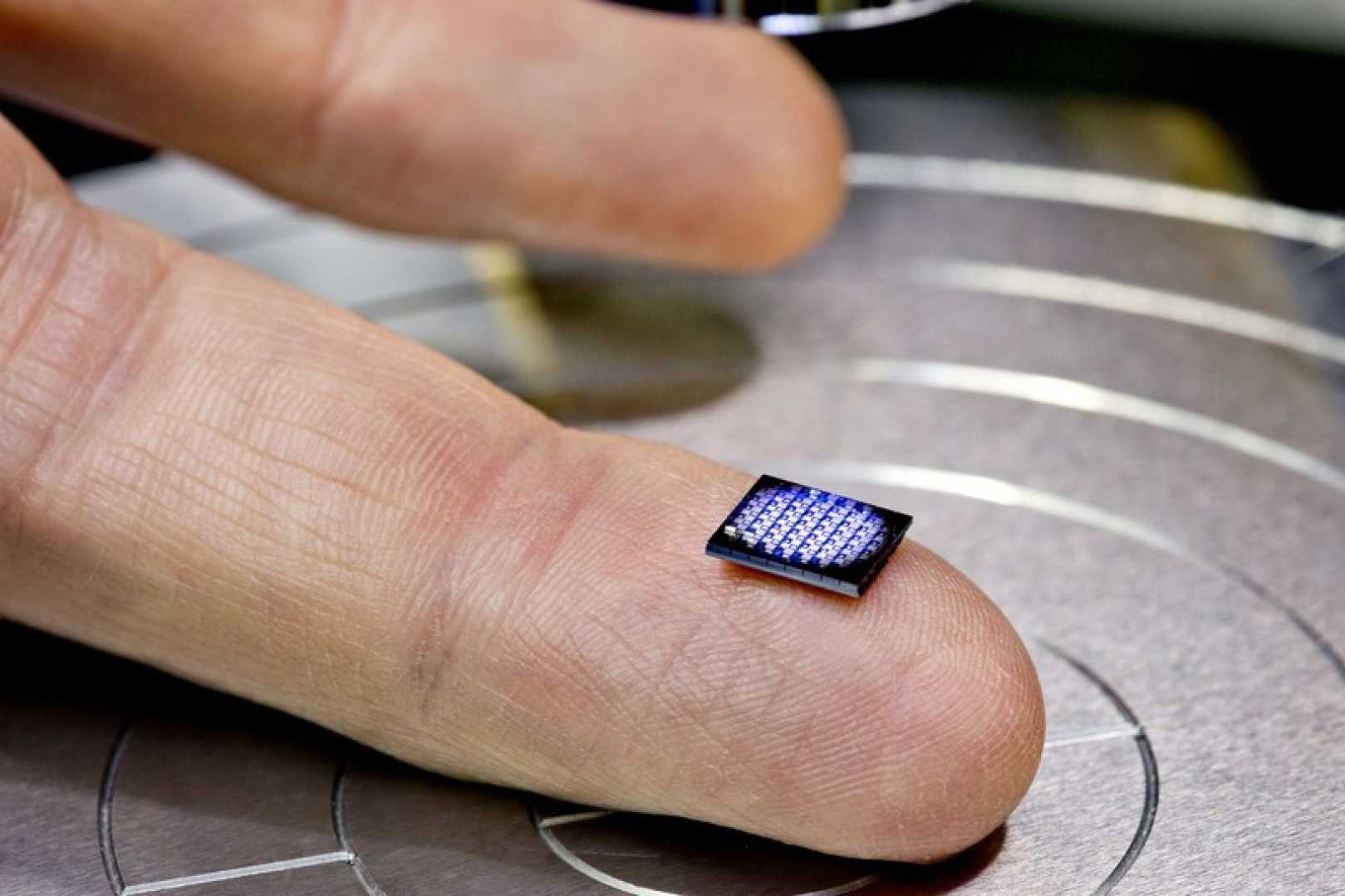 IBM CPU Size of a Grain of Salt