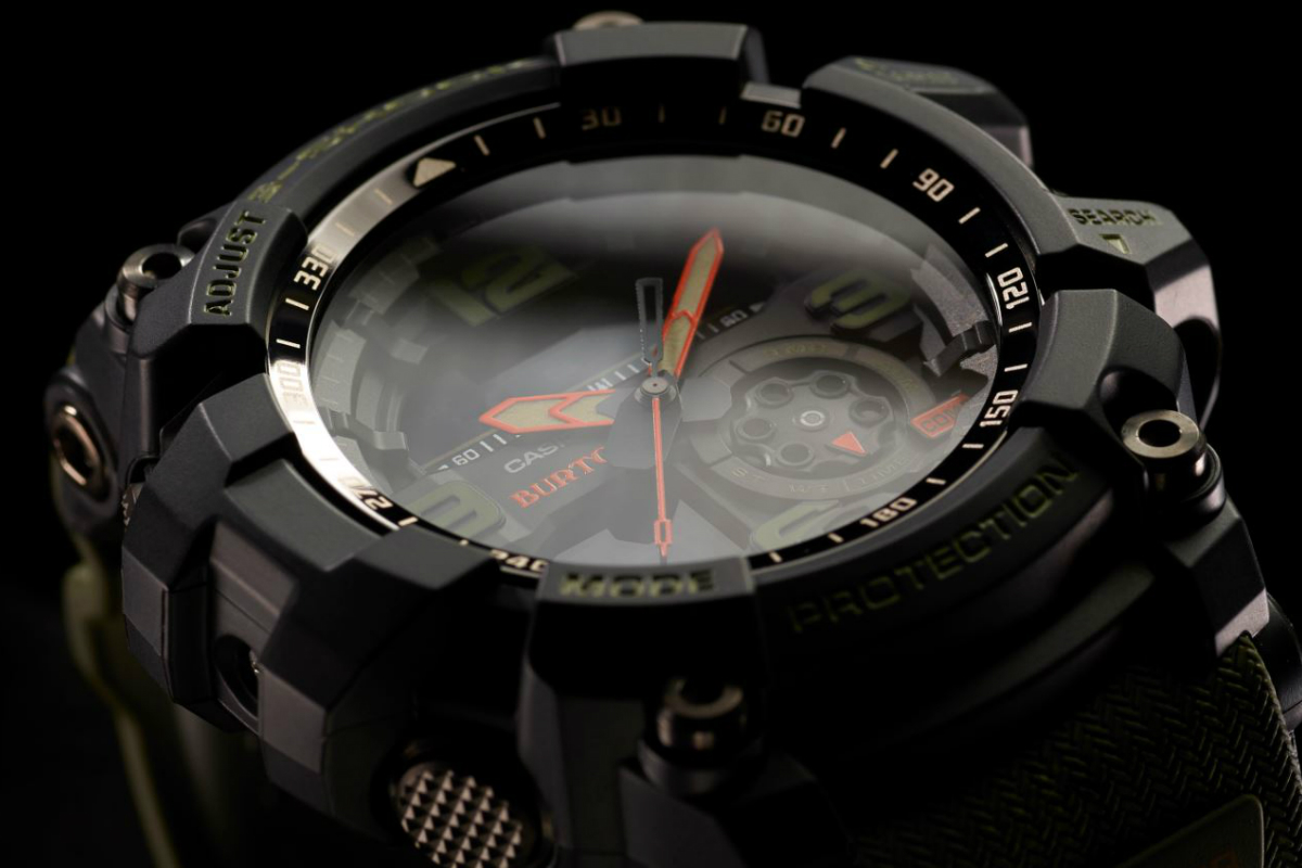 burton casio g shock mudmaster watch mudmaster2