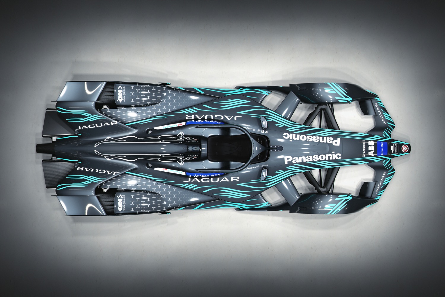 Jaguar I-Type 3 Formula E race car