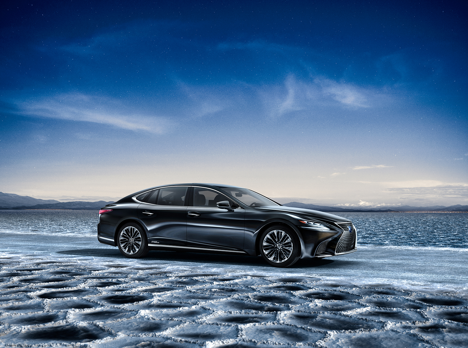 lexus ls may get plug in hybrid ev hydrogen fuel cell variants 2018 ls500h  18