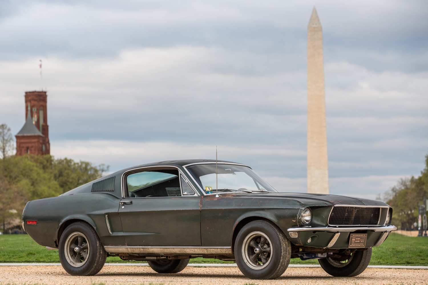 'Bullitt' Ford Mustang on the National Mall