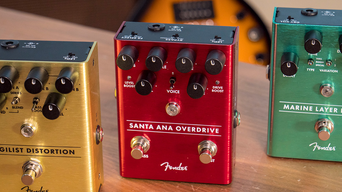 fender guitar pedals santa ana overdrive