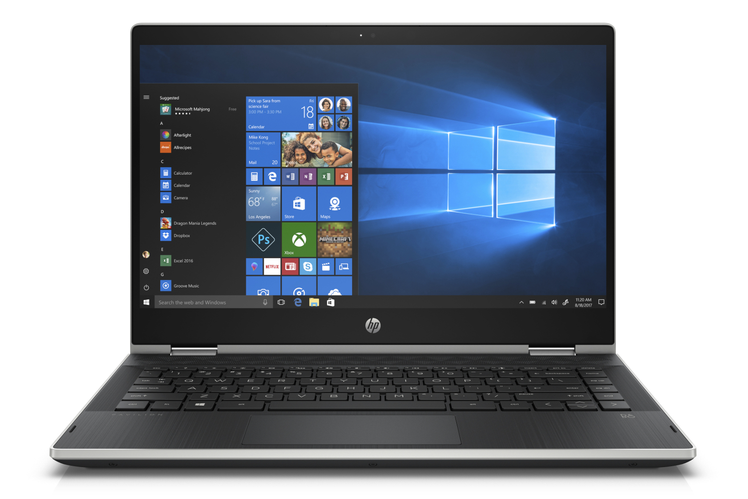 HP Pavilion x360 2018