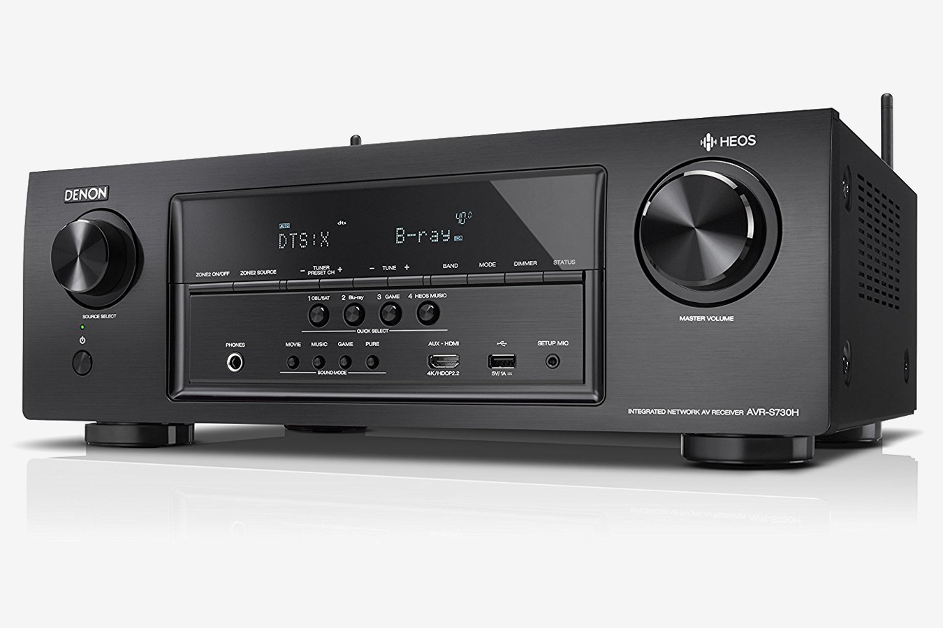 Denon AVR-S730H 7.2-channel A/V receiver