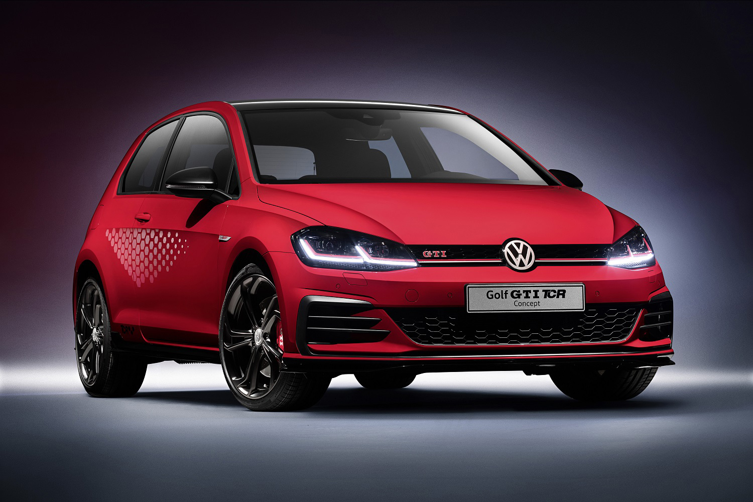 volkswagen gti tcr concept previews 290 horsepower hot hatch vw 2