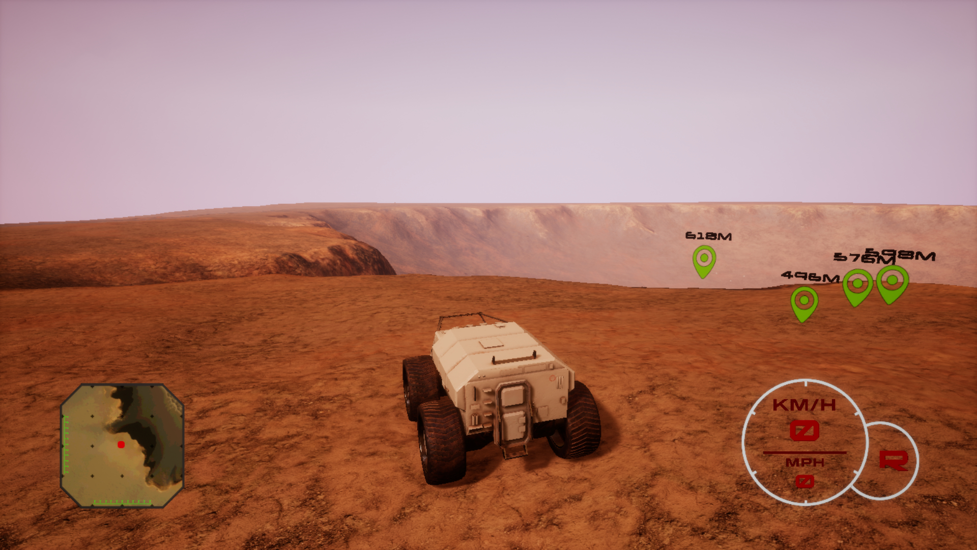 Mars Exploration Simulator Red Rover