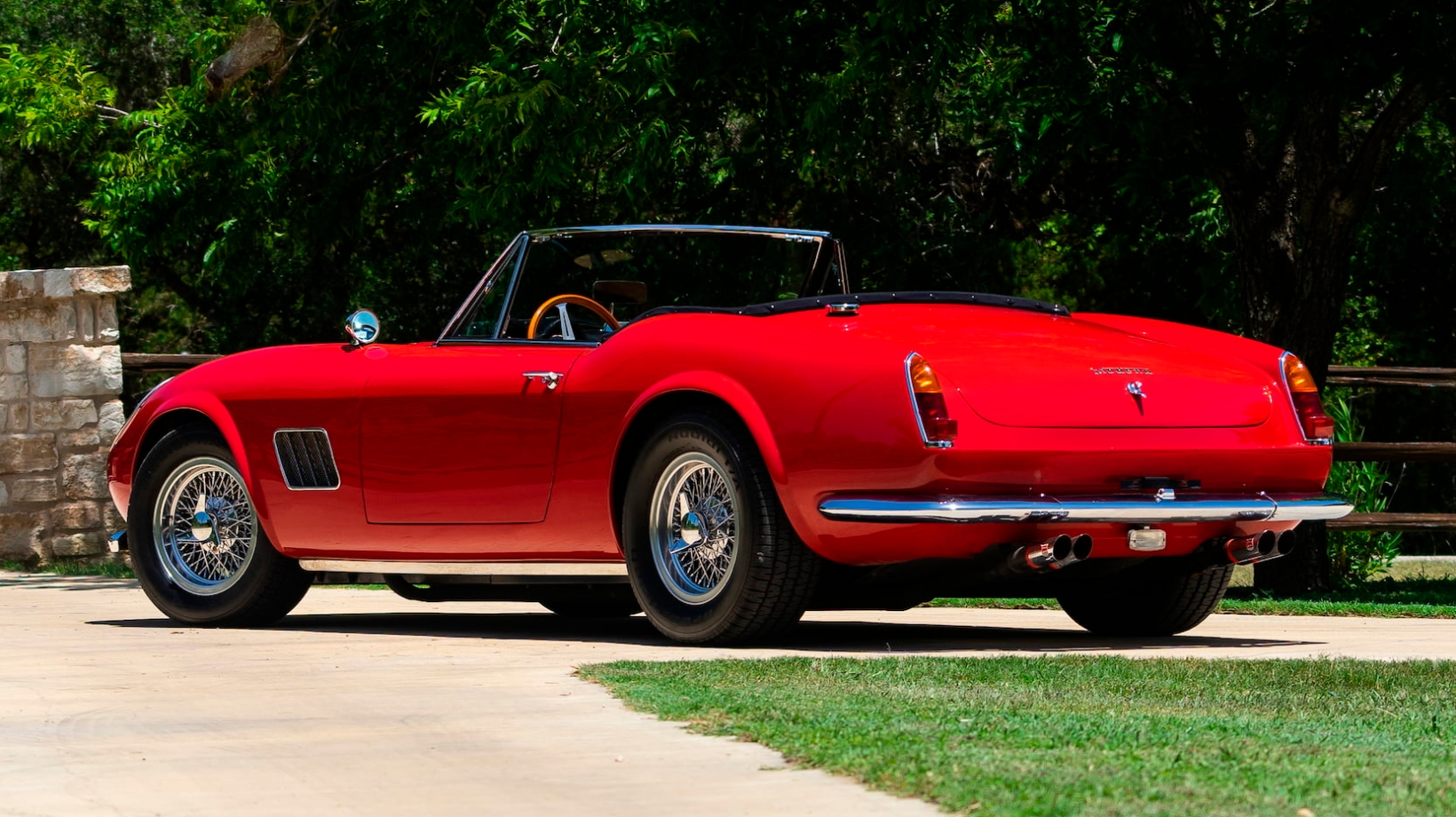 the ferrari from ferris buellers day off heads to auction block 1985 modena gt spyder california bueller s 3