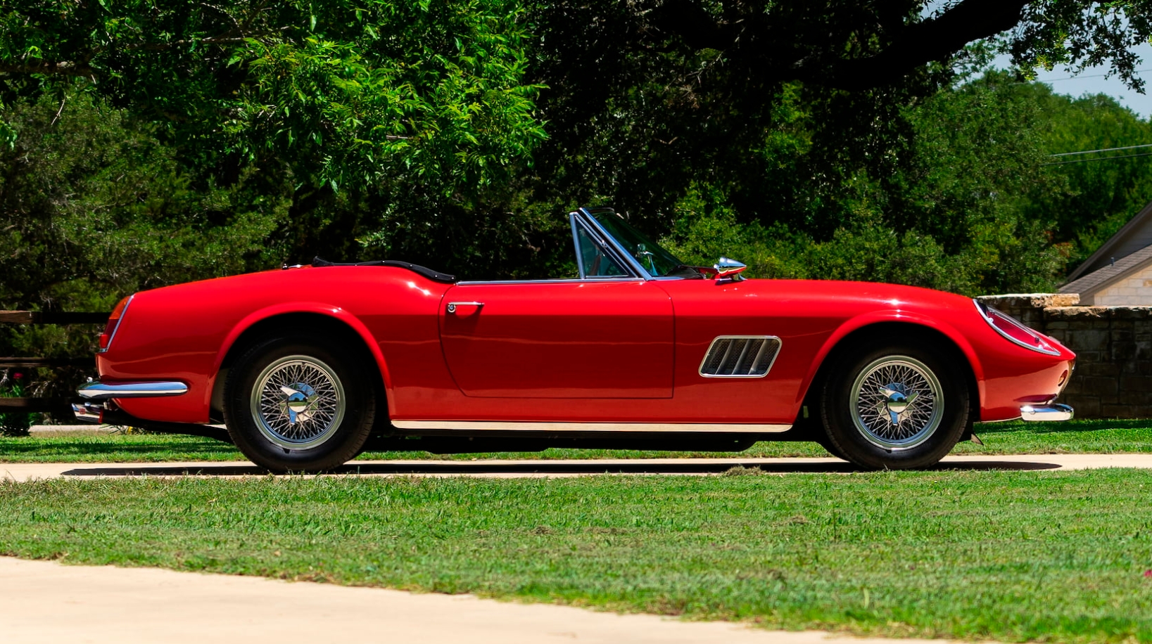 the ferrari from ferris buellers day off heads to auction block 1985 modena gt spyder california bueller s 7